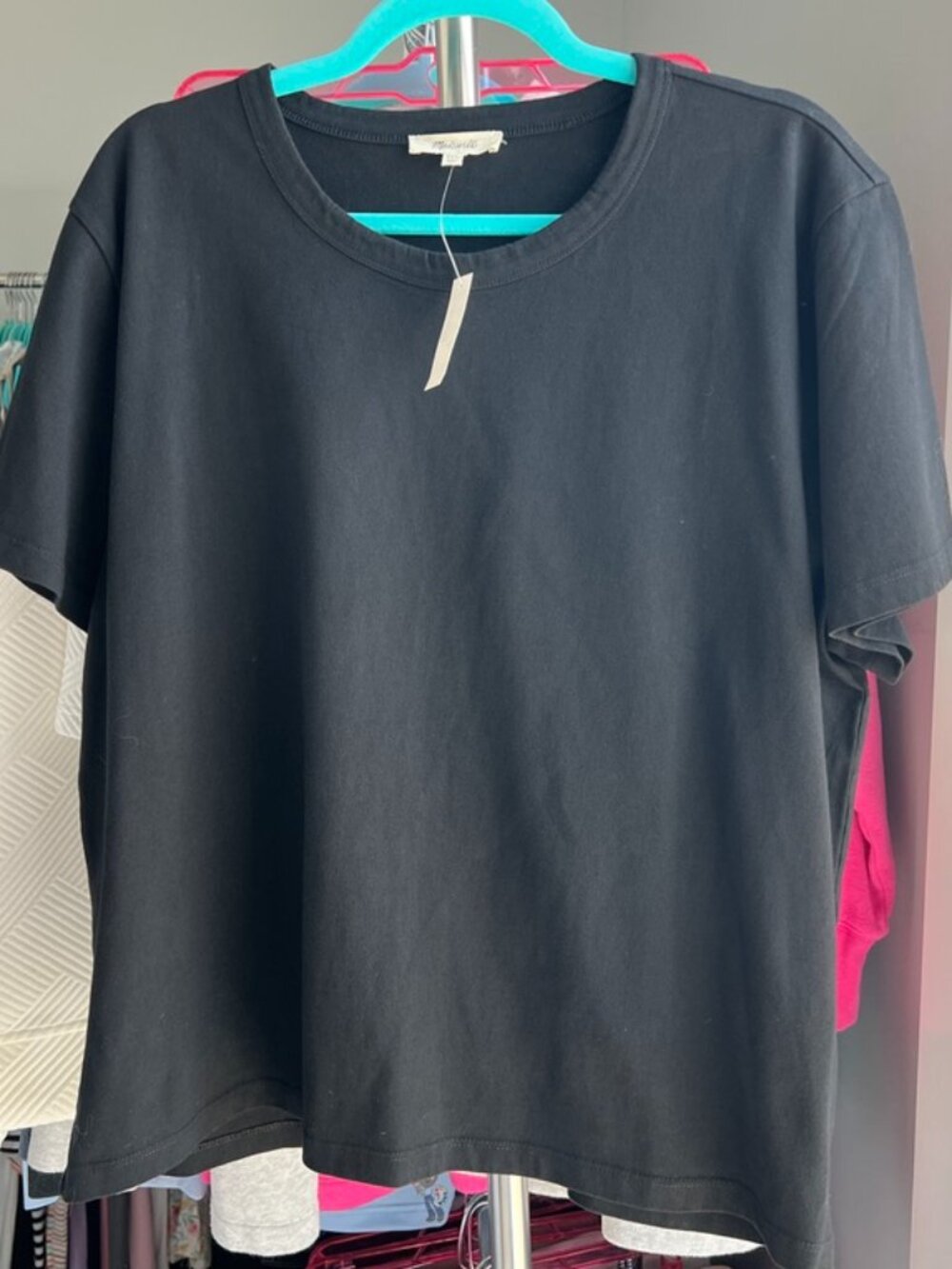 *NWT* MADEWELL Black Women's T-Shirt Size XXL